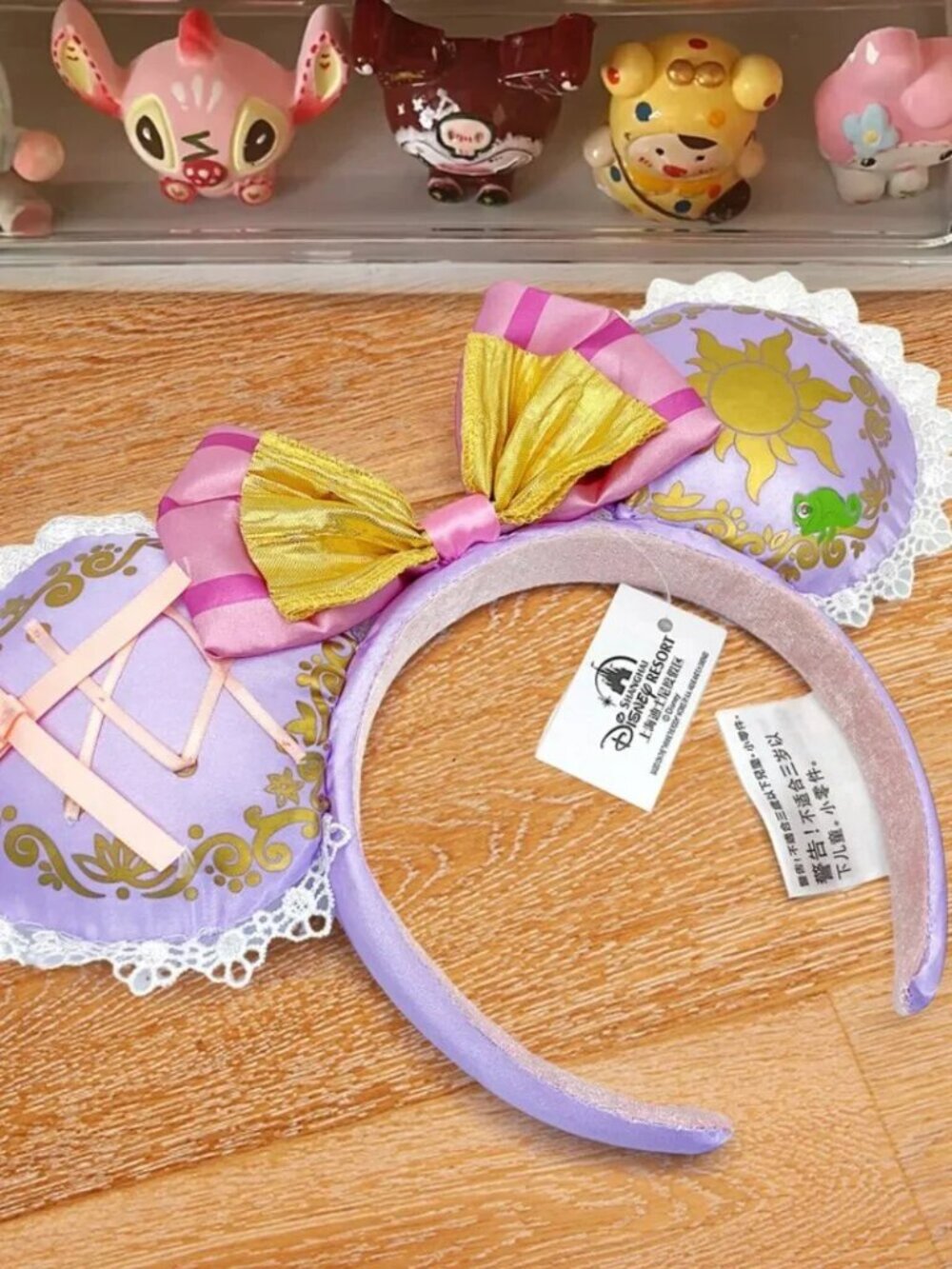 Disney- Parks Rapunzel Tangled Pascal Mickey Mouse Ears Minnie Headband